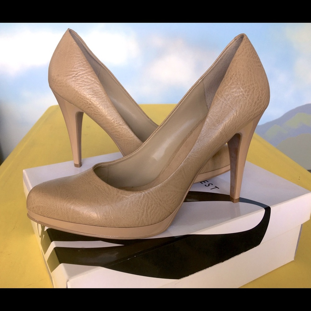Nine West NWROCHA light natural 8.5 heels